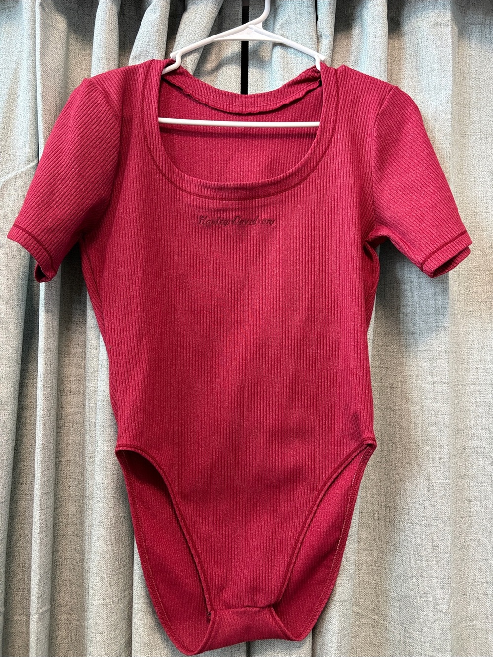 Harley Davidson Ribbed One-Piece Bodysuit